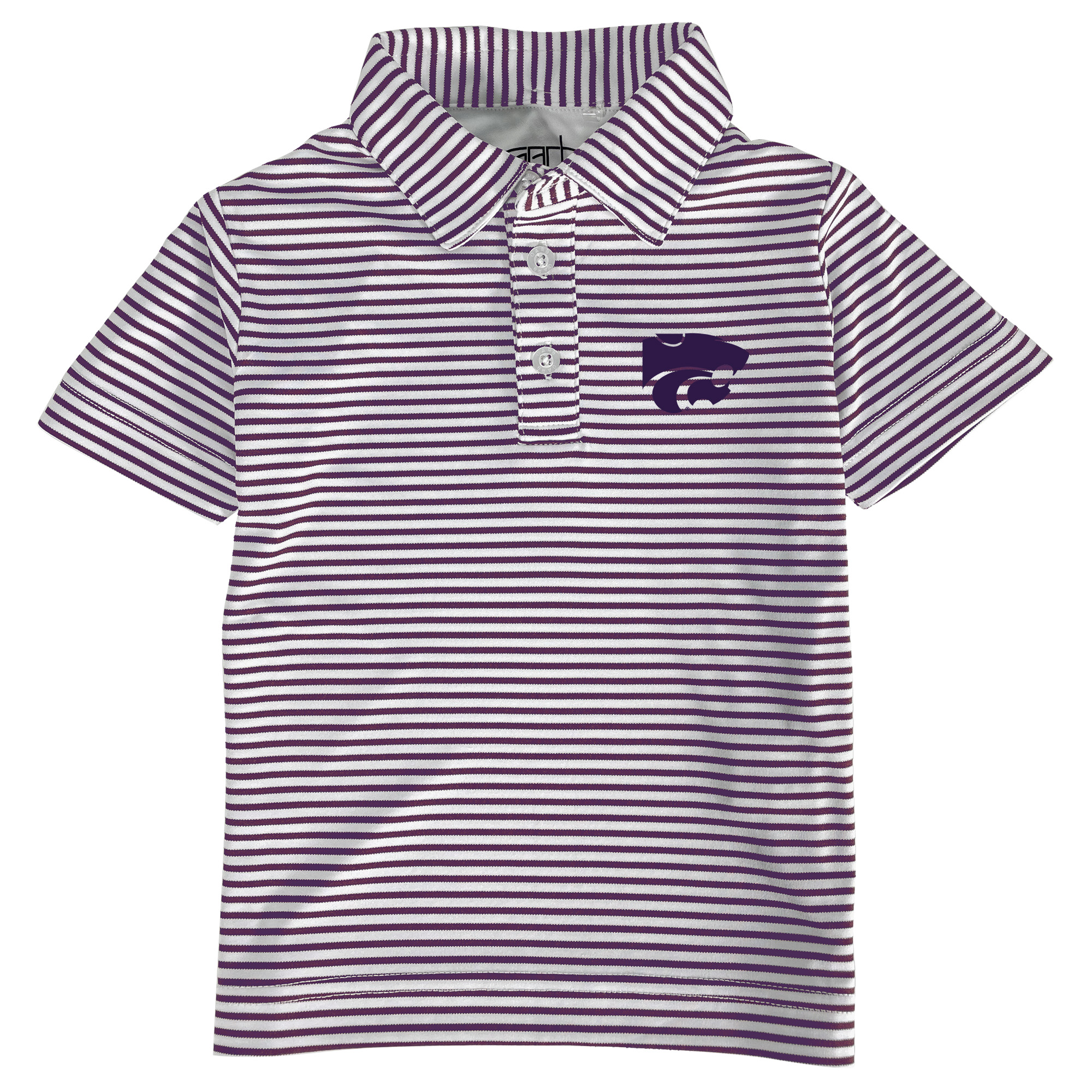 Toddler Garb Purple Kansas State Wildcats Carson Polo