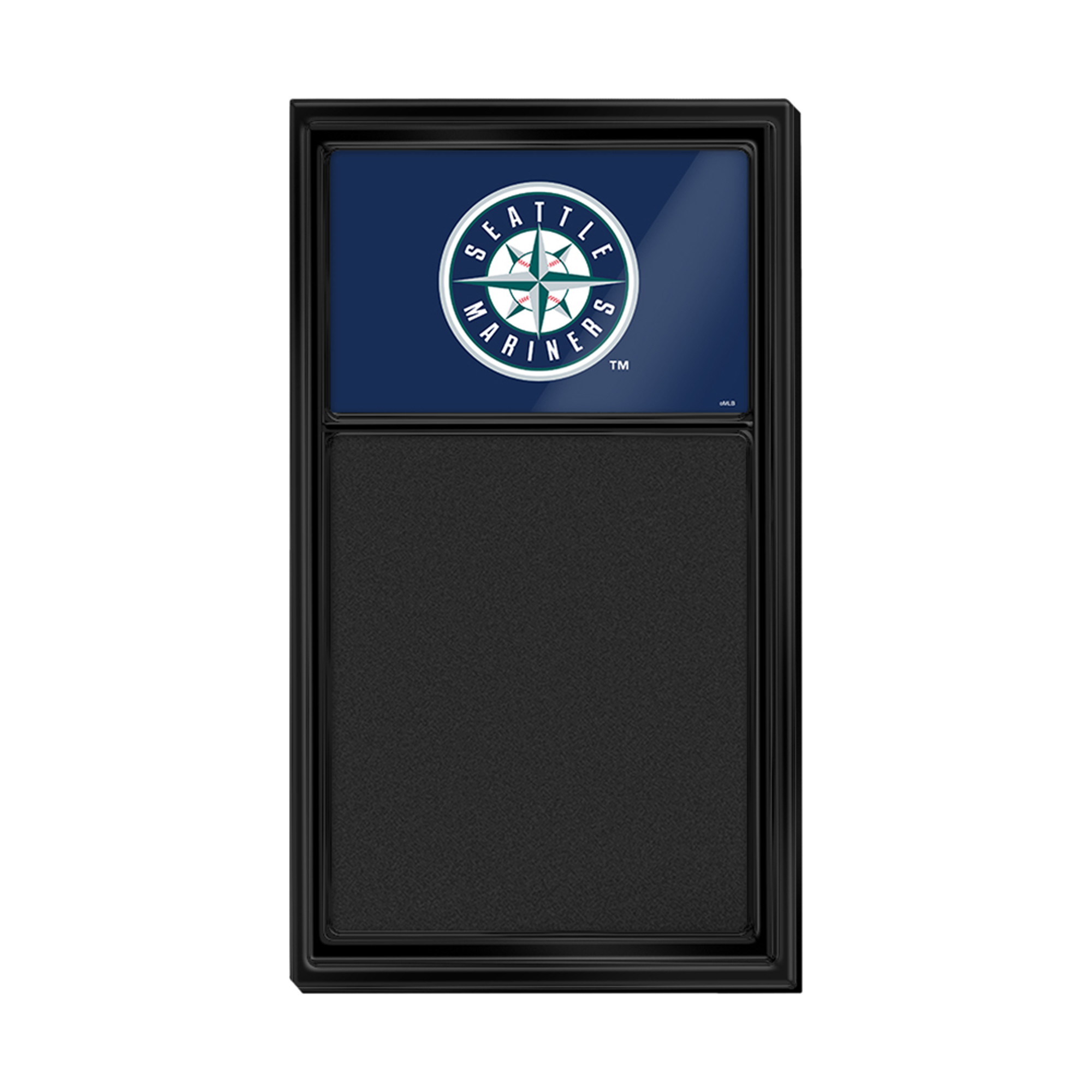 Seattle Mariners 31'' x 17.5'' Chalk Note Board - Image 2