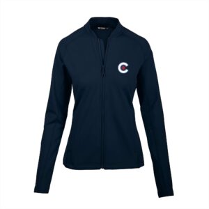 Women's Levelwear  Navy Chicago Cubs City Connect Ezra Insignia Core Full-Zip Jacket