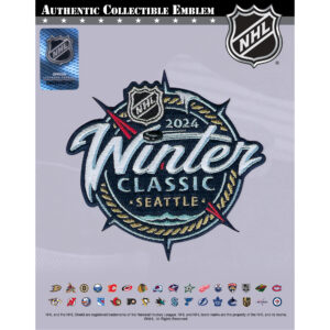 Seattle Kraken vs Vegas Golden Knights 2024 NHL Winter Classic Emblem Jersey Patch