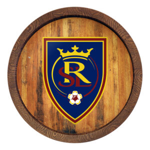 Real Salt Lake 20.25'' Faux Barrel Top Sign
