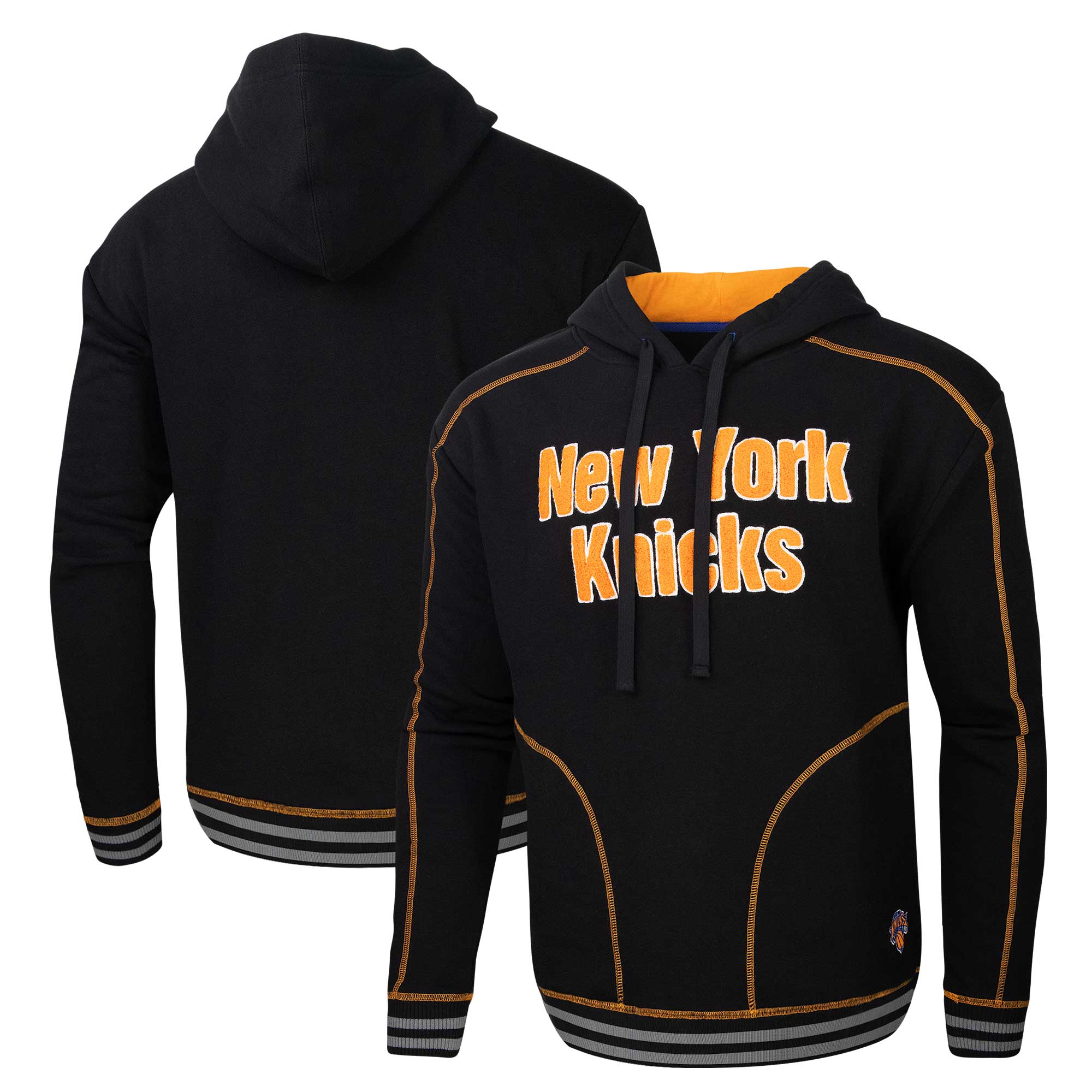 Men's Starter Royal New York Mets Bronx Satin Full-Snap Bomber Jacket