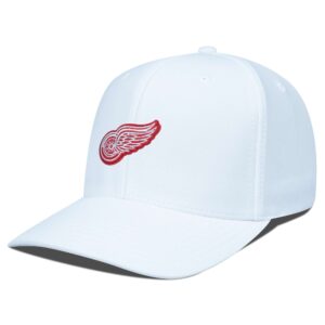 Men's Levelwear White Detroit Red Wings Fusion Lefty Cap