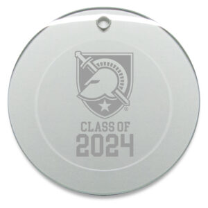 Army Black Knights Class of 2024 3'' x 3'' Circle Ornament