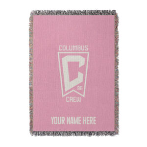 Chad & Jake Columbus Crew 60" x 80" Personalized Woven Blanket