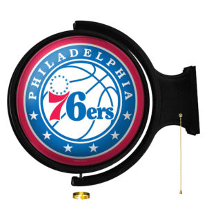 Philadelphia 76ers 21'' x 23'' Rotating Lighted Wall Sign