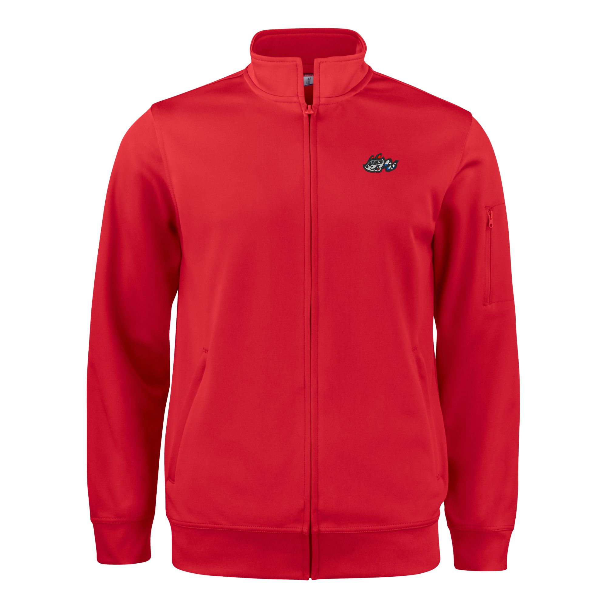 Unisex Cutter & Buck Red Rocket City Trash Pandas Clique Lift Eco Performance Full-Zip Jacket - Image 6
