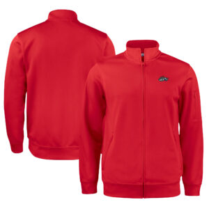 Unisex Cutter & Buck Red Rocket City Trash Pandas Clique Lift Eco Performance Full-Zip Jacket