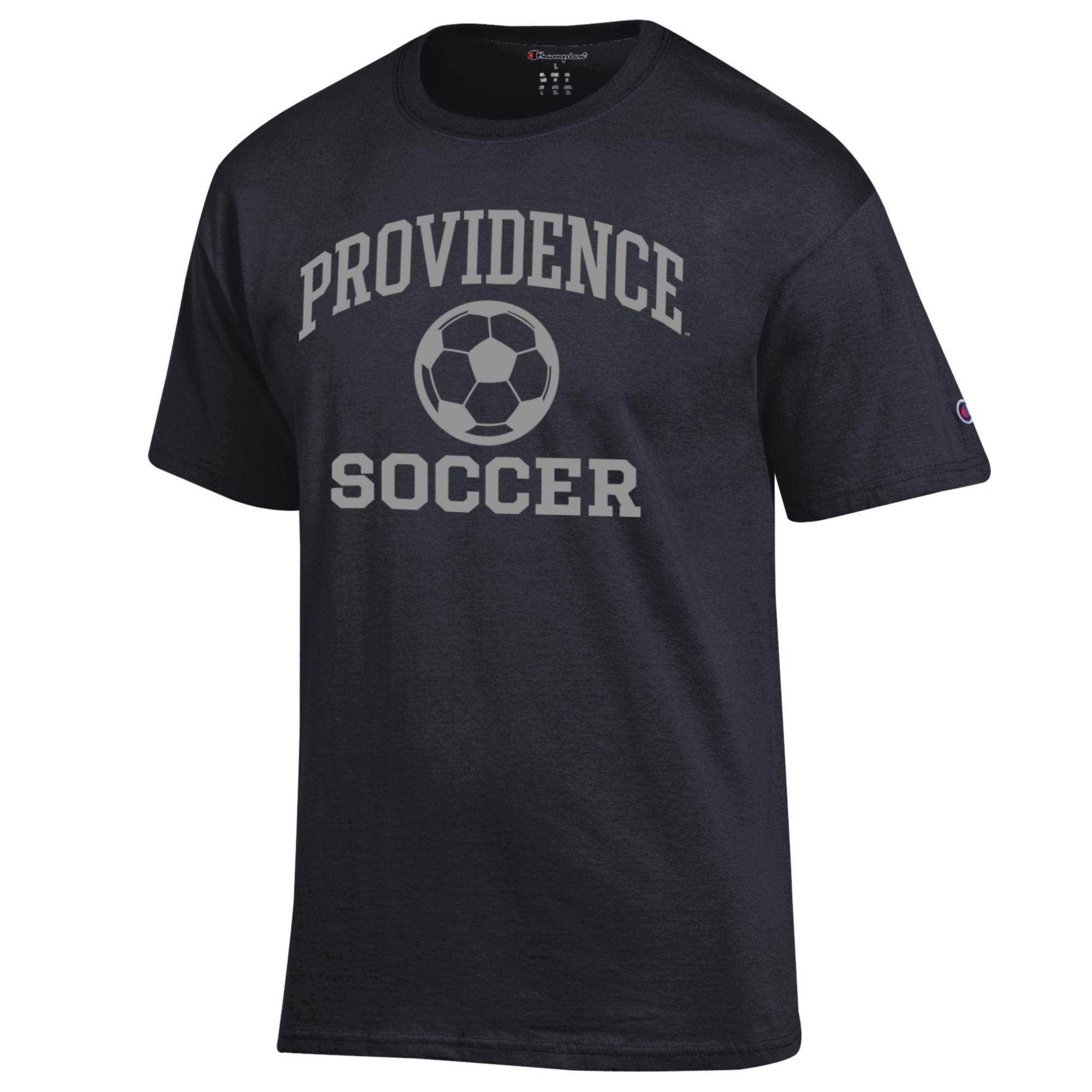 Men's Champion Black Providence Friars Soccer Icon T-Shirt - Image 6