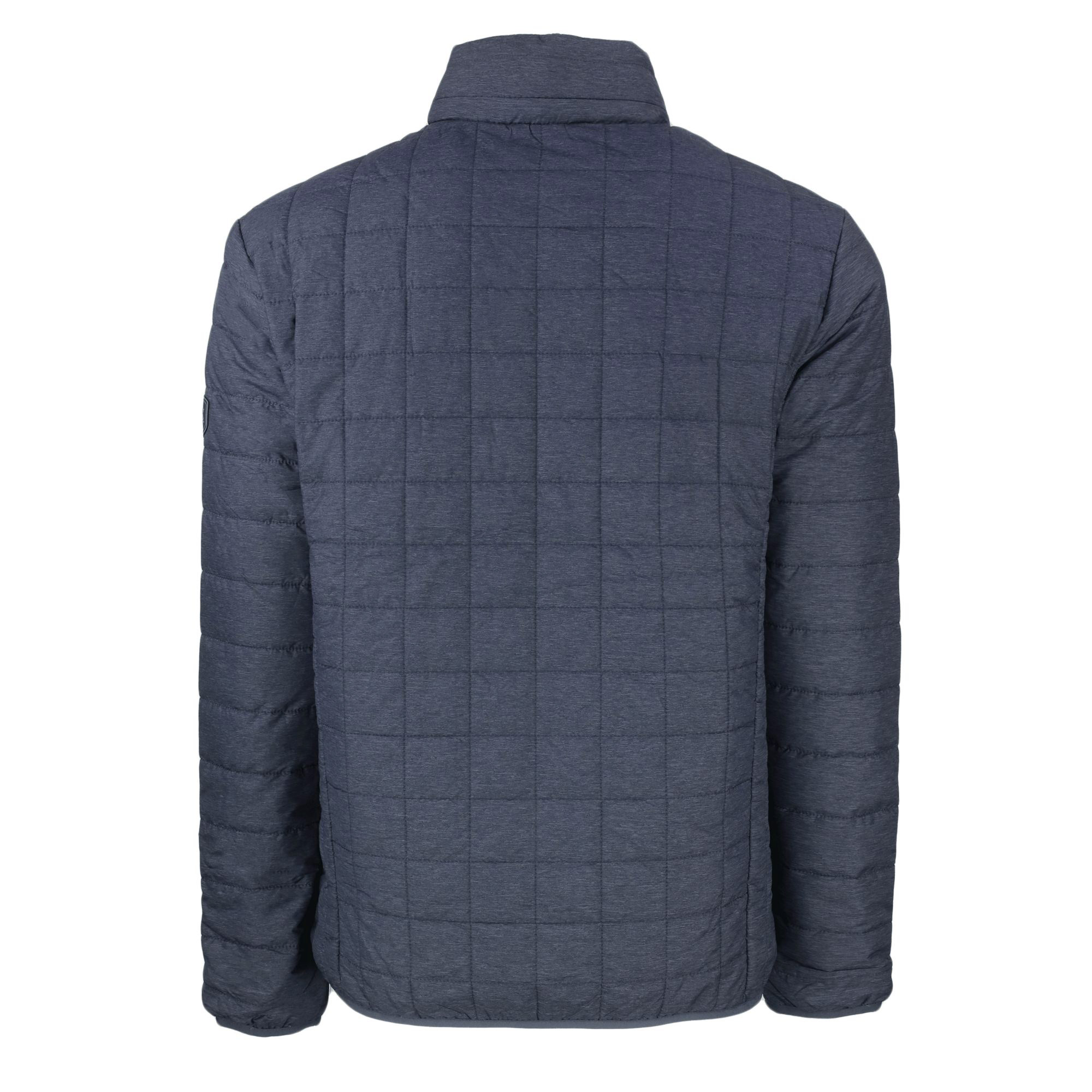 Women's Cutter & Buck Cream UConn Huskies Wordmark Rainier PrimaLoft Eco Full-Zip Vest - Image 4