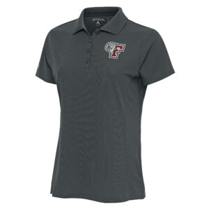 Women's Antigua Pewter Fordham Rams Legacy Pique Polo