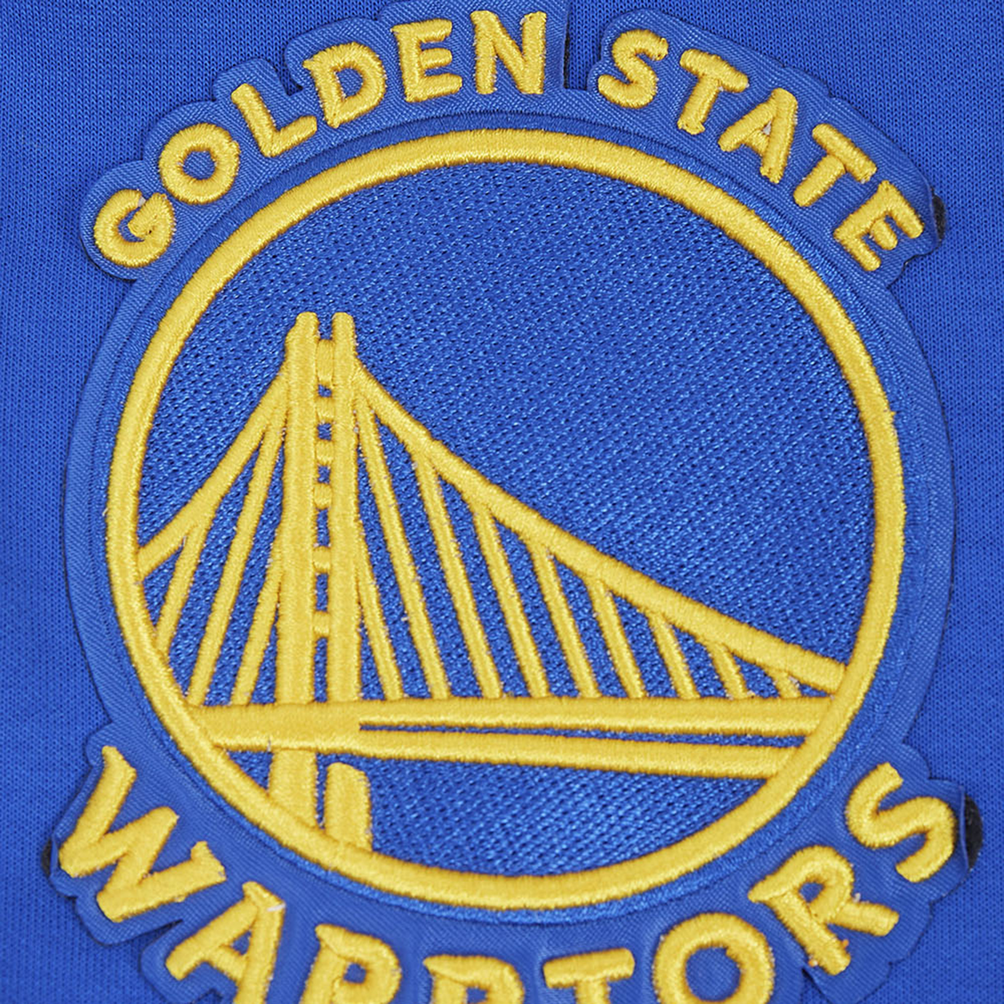 Men's Pro Standard Royal Golden State Warriors Classic Warm-Up Full-Snap Jacket - Image 15