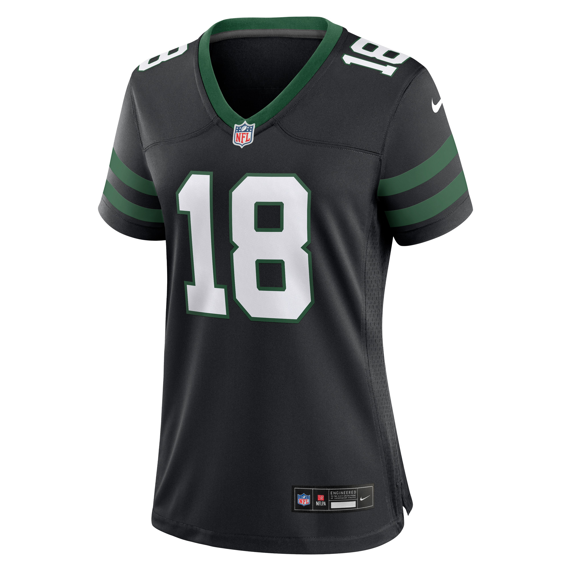 Women's Nike Mike Williams Legacy Black New York Jets Alternate Game Player Jersey - Image 3