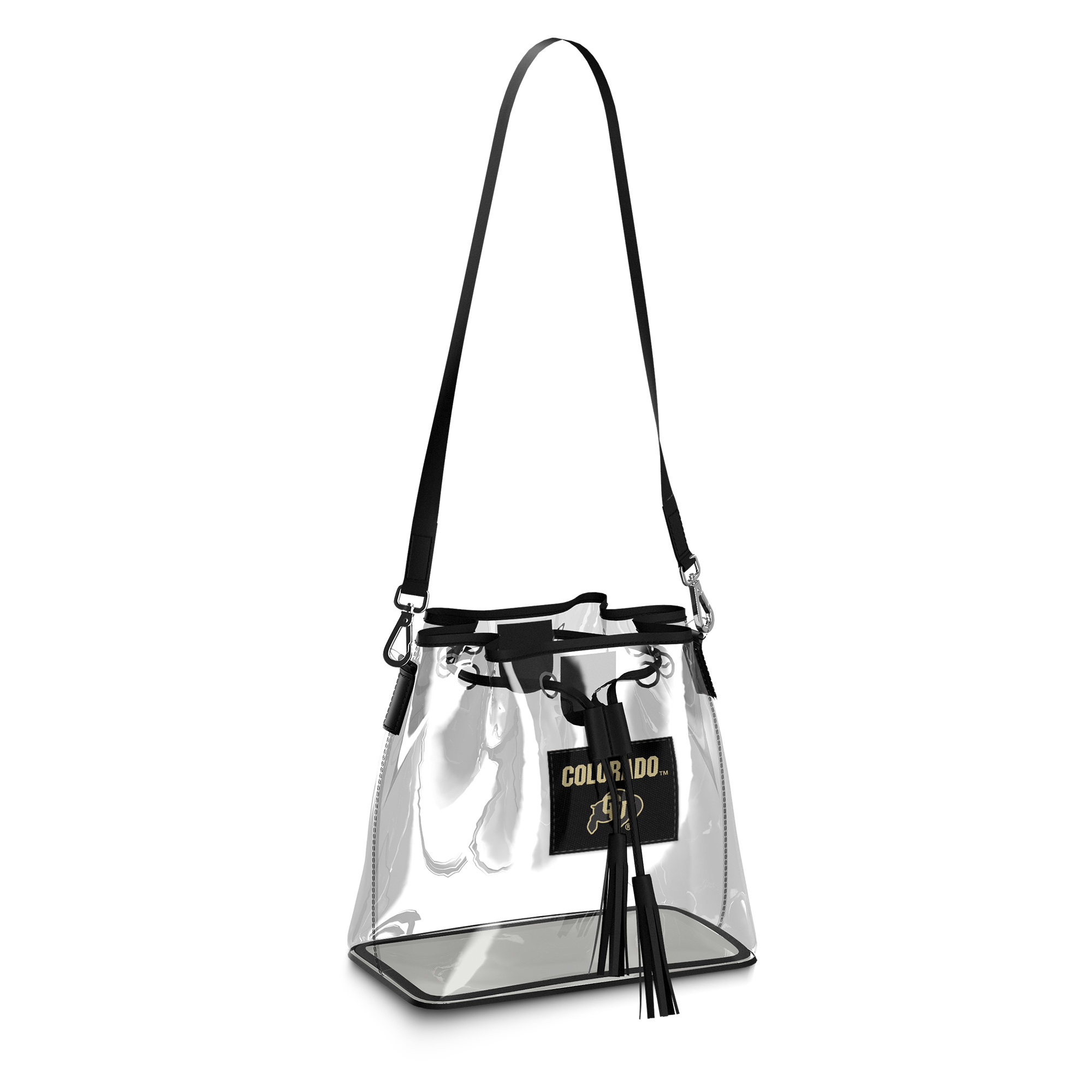 WEAR by Erin Andrews Colorado Buffaloes Clear Stadium Bucket Purse - Image 2