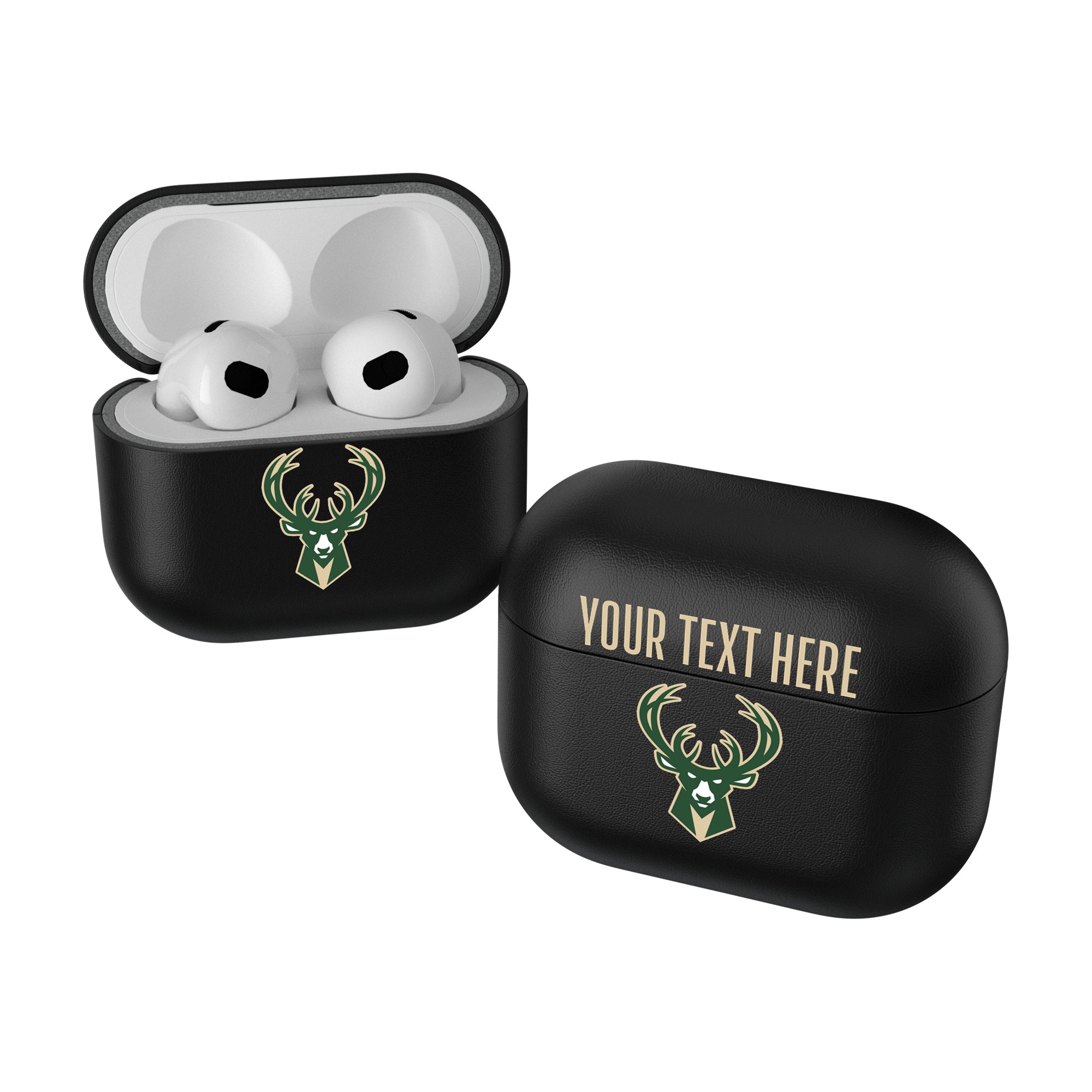 Keyscaper Milwaukee Bucks Personalized Insignia 1st Gen AirPods Pro Case Cover