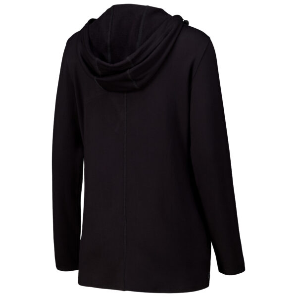 Women's 2024 U.S. Open MagnaReady Black Adaptive Hoodie Wrap Magnetic Cardigan - Image 8