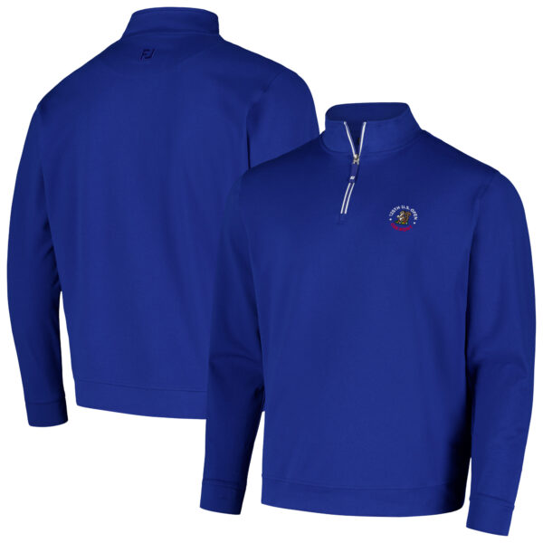 Men's 2025 U.S. Open FootJoy Blue Approach Quarter-Zip Sweatshirt - Image 6
