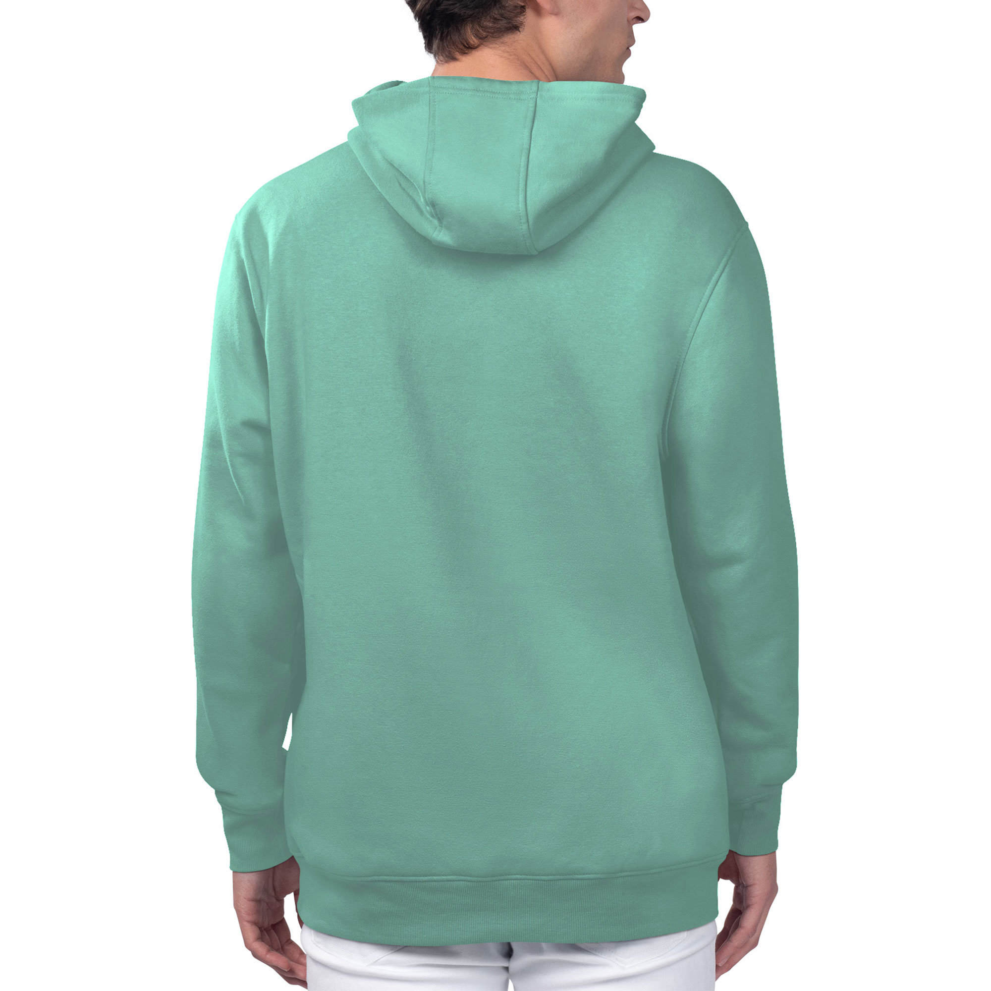Men's Margaritaville Mint Detroit Tigers Beach Hut Graphic Pullover Hoodie - Image 5