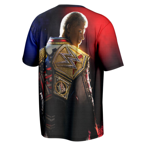Youth ProSphere Black Cody Rhodes The Story Continues T-Shirt - Image 7