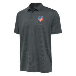 Men's Antigua Charcoal FC Cincinnati  Ellipse Polo