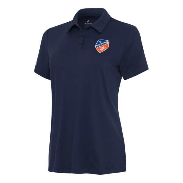 Women's Antigua Navy FC Cincinnati Reprocess Polo