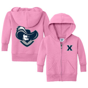 Toddler Chad & Jake  Pink Xavier Musketeers Logo Full-Zip Hoodie Jacket