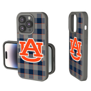 Keyscaper Auburn Tigers Plaid Soft Touch iPhone Case