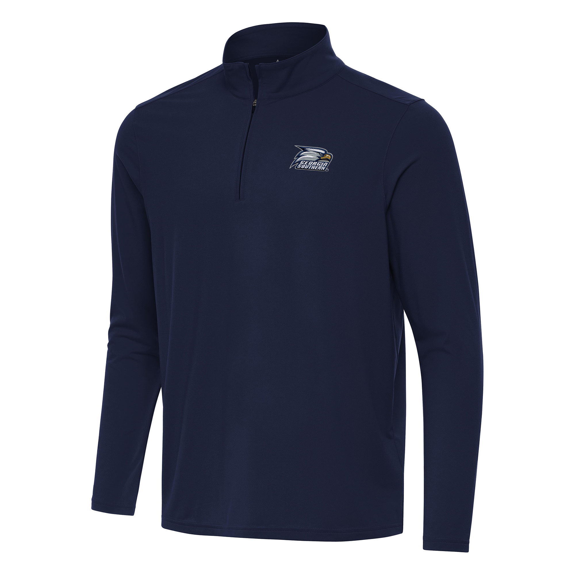 Men's Antigua Navy Georgia Southern Eagles Intent Quarter-Zip Top