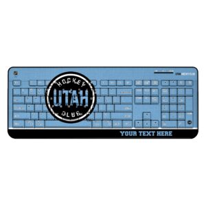 Keyscaper  Utah Hockey Club Personalized Wireless Keyboard