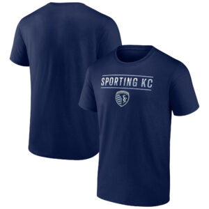 Men's Fanatics Navy Sporting Kansas City Iconic T-Shirt