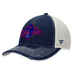 Men's Fanatics Navy Chicago White Sox Heritage Trucker Snapback Hat