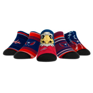 Youth Rock Em Socks  Washington Capitals Super Fan Five-Pack Low-Cut Socks Set