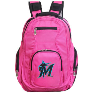 MOJO Pink Miami Marlins Backpack Laptop