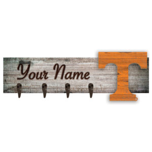 Tennessee Volunteers 24" x 6" Personalized Mounted Coat Hanger