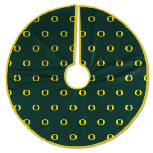 Oregon Ducks Microplush Christmas Tree Skirt