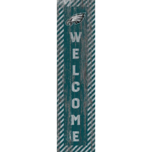 Philadelphia Eagles 12'' x 48'' Door Leaner Welcome Sign