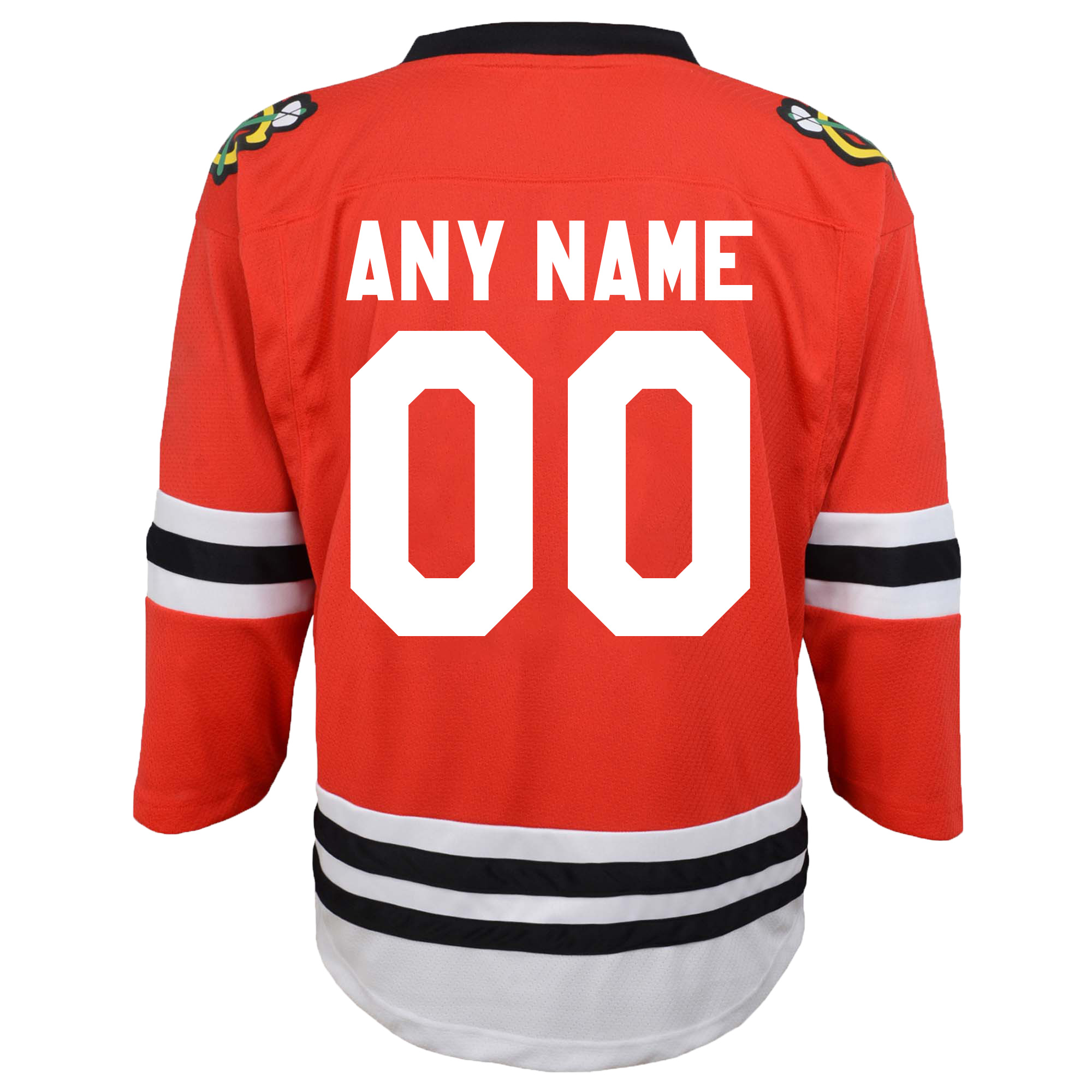 Preschool Red Chicago Blackhawks Replica Custom Jersey - Image 7