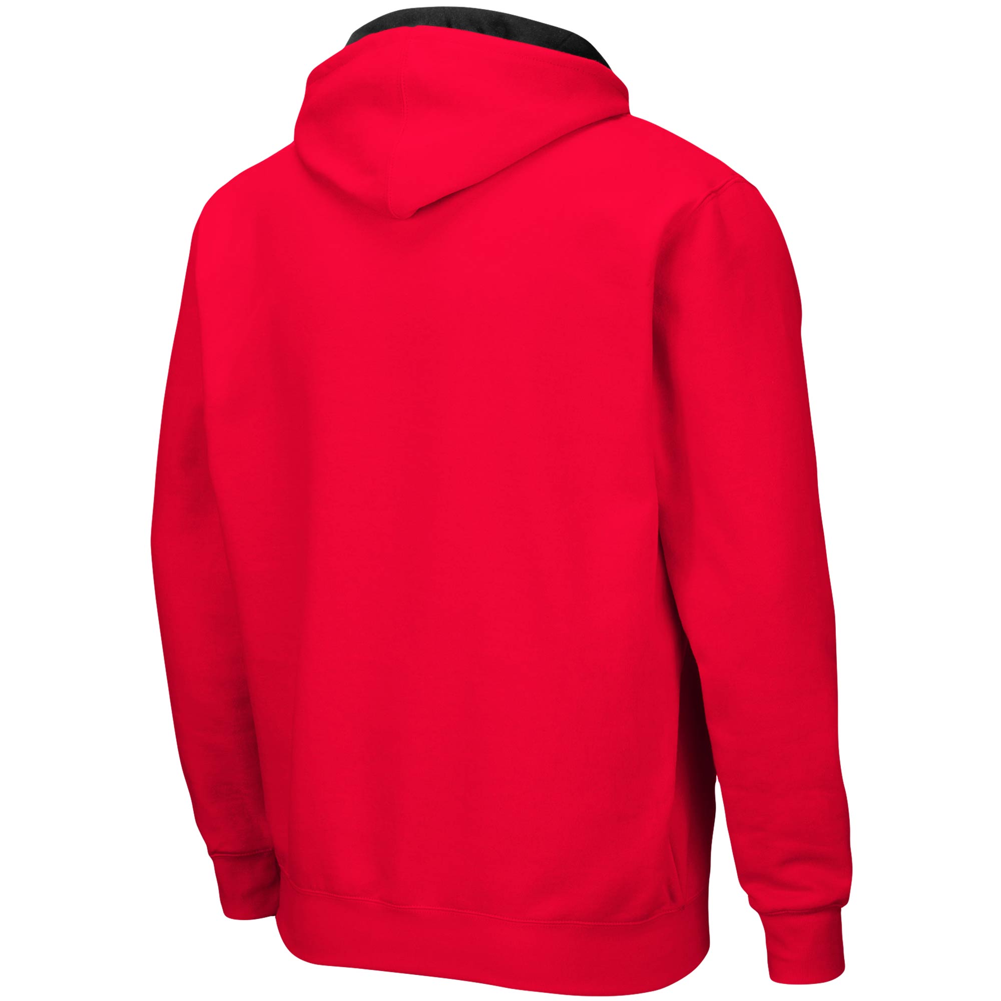 Men's Colosseum Red Louisville Cardinals Big & Tall Full-Zip Hoodie - Image 7