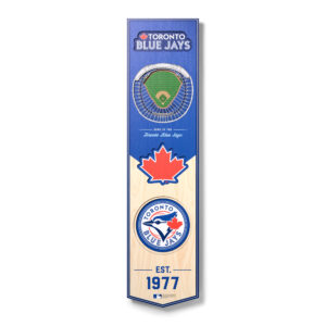 Toronto Blue Jays 8'' x 32'' 3D StadiumView Banner