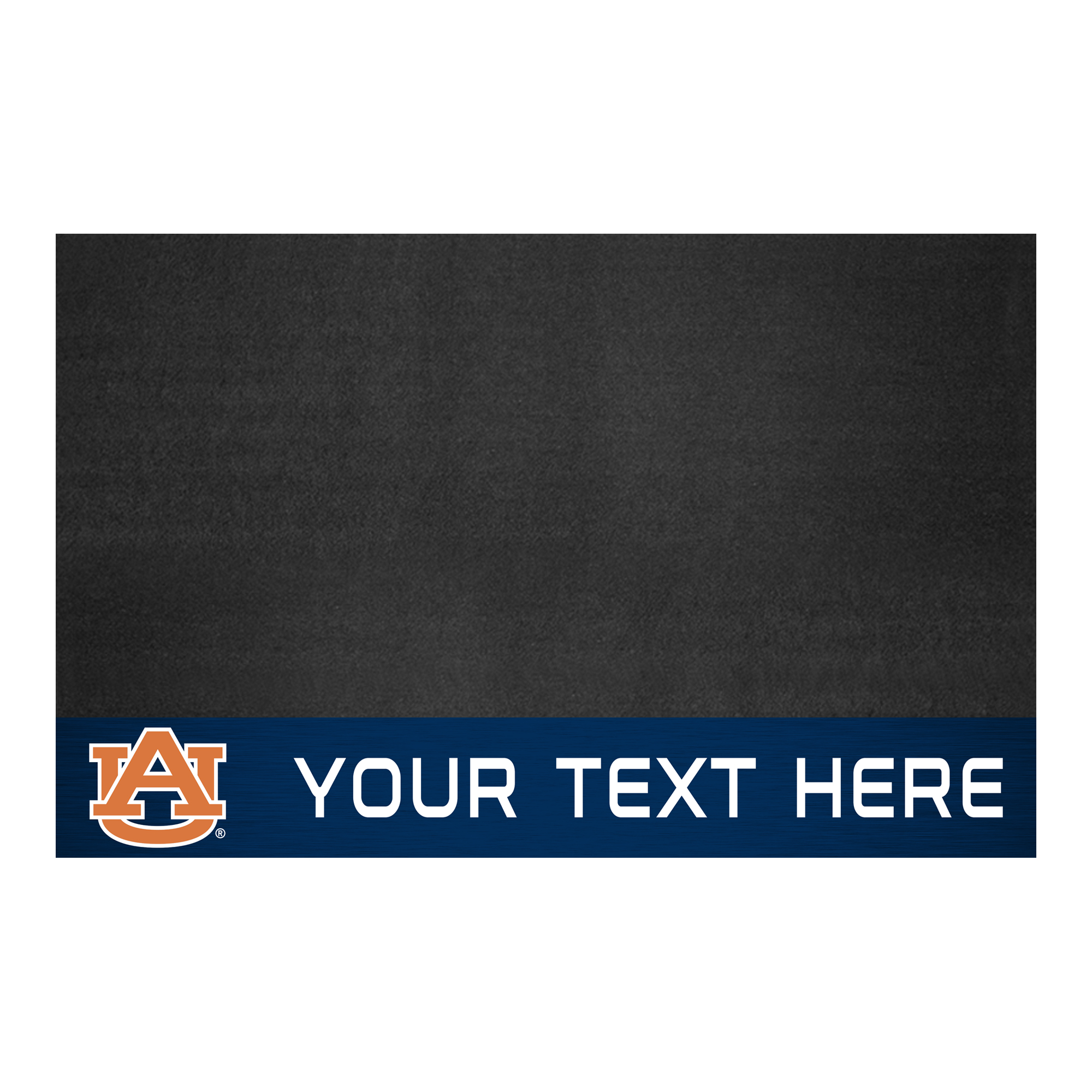 Auburn Tigers 26'' x 42'' Personalized Vinyl Grill Mat