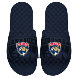 Men's ISlide Navy Florida Panthers OT Slide Sandals