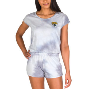 Women's Concepts Sport Gray Jacksonville Jaguars Marina Romper