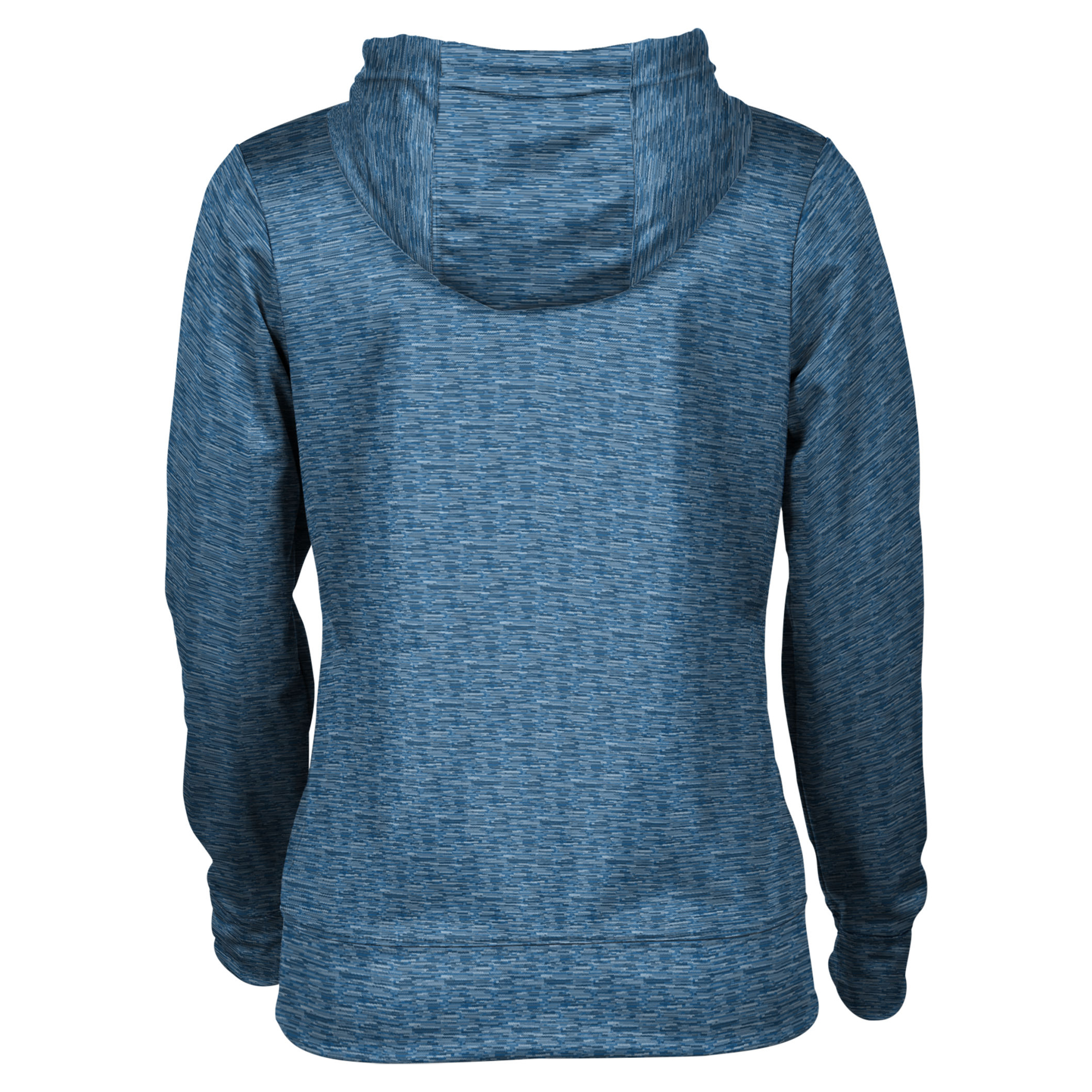 Women's Blue Hood College Blazers Track & Field Pullover Hoodie - Image 4