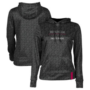 Women's Black Muskingum Muskies Proud Parent Pullover Hoodie