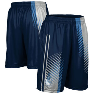 Men's Navy Citadel Bulldogs Pocketed Shorts