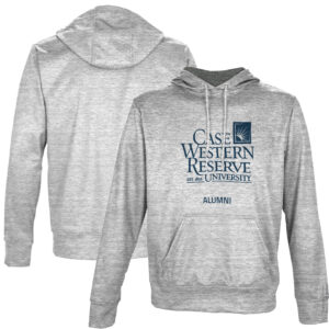 Men's ProSphere Gray Case Western Reserve University Alumni Name Drop Pullover Hoodie