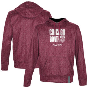 Men's ProSphere Maroon UChicago Maroons Alumni Name Drop Pullover Hoodie
