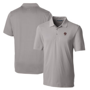 Men's Cutter & Buck Gray Boston College Eagles Big & Tall Forge Stretch Polo