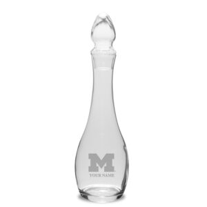 Michigan Wolverines Personalized 34oz. Wide Bottom Decanter