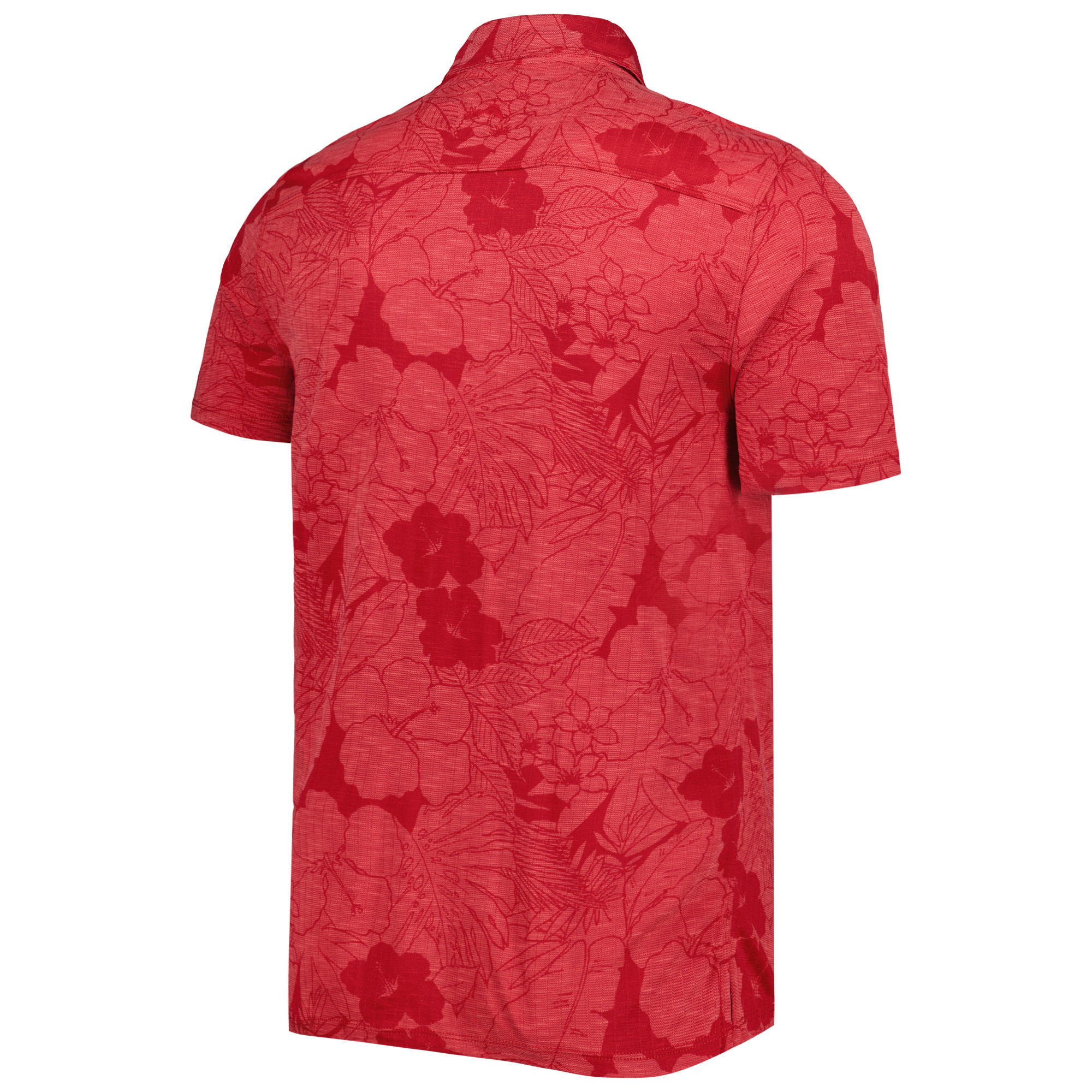 Men's Tommy Bahama Cardinal Stanford Cardinal Miramar Blooms Polo - Image 4
